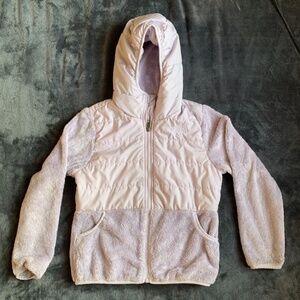 The North Face Girls' Sherpa Mashup Full-Zip Hoodie Size Large (12).